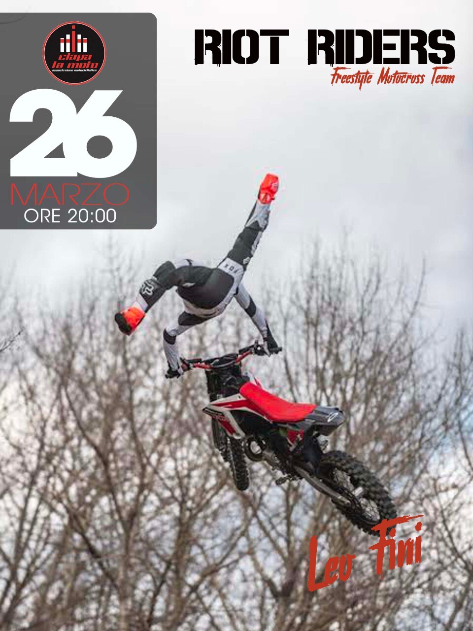 Il Riot Riders Freestyle Motocross Team da Ciapa La Moto